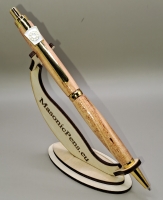 Mark Click Ball Point Pen with Gold Plated Fittings